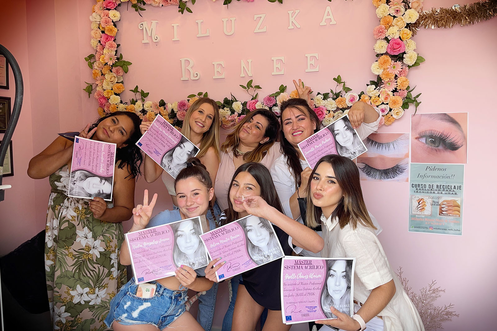 Cursos presenciales uñas